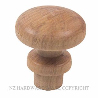 SYLVAN CX2BCRIM CONVEX 21MM CABINET KNOB RIMU