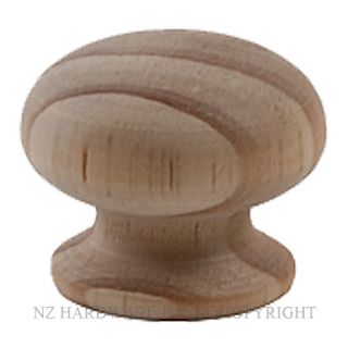 SYLVAN CX3BCPIN CONVEX 34MM CABINET KNOB PINE