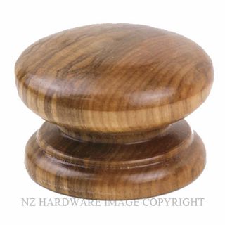 SYLVAN CX45BCRIMPOL CONVEX 45MM CABINET KNOB POLISHED RIMU