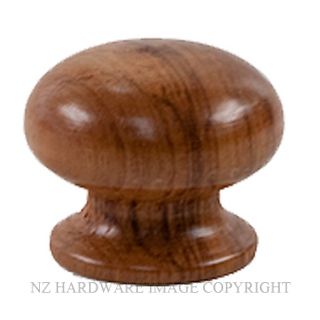 SYLVAN CX3BCRIMPOL CONVEX 34MM CABINET KNOB POLISHED RIMU