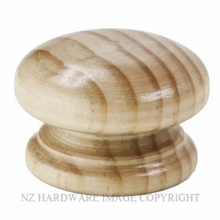 SYLVAN CX45BCPINPOL CONVEX 45MM CABINET KNOB POLISHED PINE