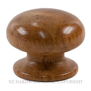 SYLVAN CX4BCRIMPOL CONVEX 41MM CABINET KNOB POLISHED RIMU
