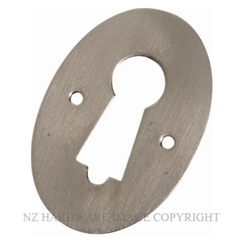 TRADCO 1176 SC PRESSED ESCUTCHEON SB SATIN CHROME