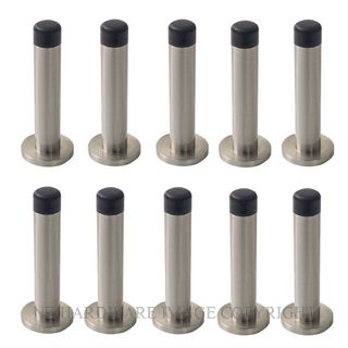 SYLVAN DS27 SN WALL MOUNTED DOOR STOP (PACK 10) SATIN NICKEL