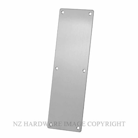 SYLVAN PP1.SS PUSH PLATE 300X100MM SATIN STAINLESS