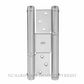 JNF IN.05.660 DOUBLE ACTION SPRING HINGE SATIN STAINLESS