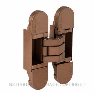 JNF IN.05.061.SC 3D ADJUSTABLE INVISIBLE HINGE COPLAN COPPER