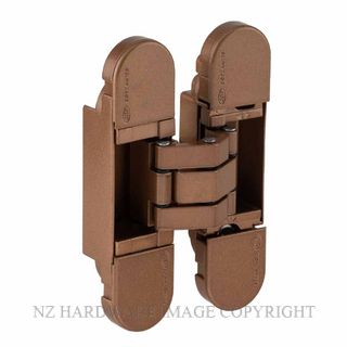 JNF IN.05.064.SC 3D ADJUSTABLE INVISIBLE HINGE COPLAN COPPER