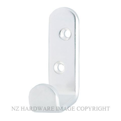 JAECO 299 COAT HOOK (ALUMINIUM) CHROME PLATE