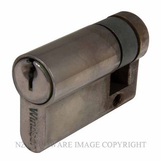 WINDSOR 1133 NB 30MM EURO SINGLE CYLINDER - KEY NATURAL BRONZE