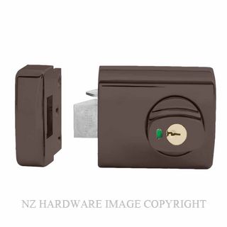 LOCKWOOD L001-1K1BRNDP DOUBLE KEYED DEADLOCK BROWN