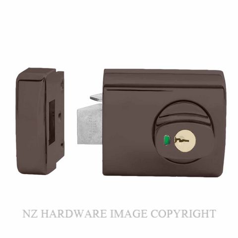 LOCKWOOD L001-1K1BRNDP DOUBLE KEYED DEADLOCK BROWN