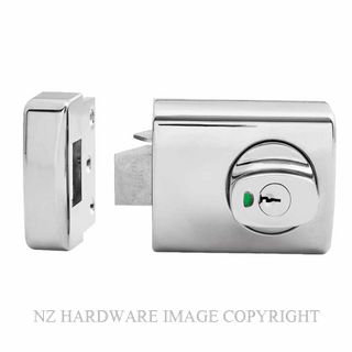 LOCKWOOD L001-1K1CPDP DOUBLE KEYED DEADLOCK CHROME PLATE