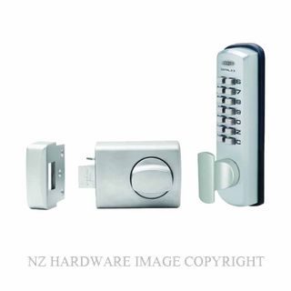 LOCKWOOD L002-1KDXSCDP DIGITAL DEADLOCK SATIN CHROME