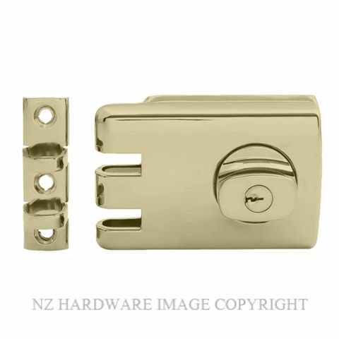 LOCKWOOD L355-NEVBDP DOUBLE KEYED DEADBOLT EVERBRASS