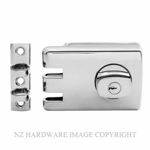 LOCKWOOD L355-NCPDP DOUBLE KEYED DEADBOLT CHROME PLATE