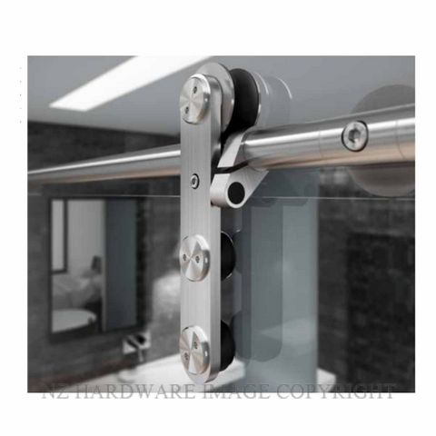 JNF IN.15.002 WHEEL PACKSET GLASS DOOR SATIN STAINLESS