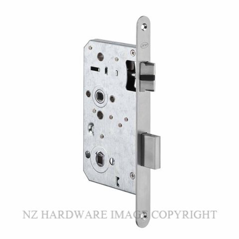 JNF IN.20.996.R BATHROOM MORTICE LOCK 60MM SATIN STAINLESS