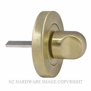 WINDSOR 8104 USB TURN KNOB UNLACQUERED SATIN BRASS