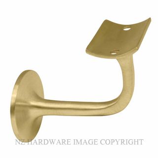 WINDSOR 5167 MSB STAIR RAIL BRACKET MATT SATIN BRASS