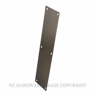 DRAKE & WRIGLEY 1091 300X100 EB PUSH PLATES ELECTRO BRONZE