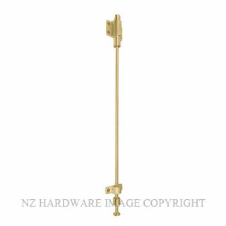 WINDSOR 5361 MSB SOLID BRASS SPRING CATCH 300MM MATT SATIN BRASS