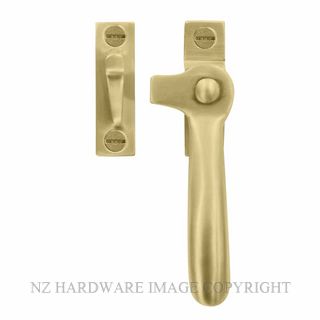 WINDSOR 5195R MSB SPLIT RAIL FASTENER - RIGHT HAND MATT SATIN BRASS