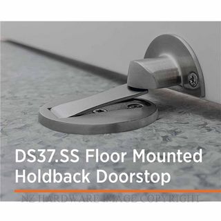 SYLVAN DS37 SS FLOOR MOUNTED DOOR HOLDER SATIN STAINLESS 304