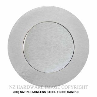 WINDSOR 1248 SS UNI-TURN LOCK ROUND 60MM SATIN STAINLESS