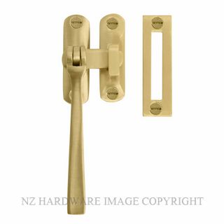 WINDSOR 5187 MSB CASEMENT FASTENER SQUARE HANDLE MATT SATIN BRASS