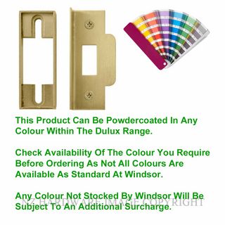 WINDSOR 1113 PC REBATE KIT TO SUIT 1112 POWDERCOAT