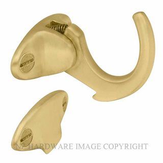 WINDSOR 5060 MSB SPUR FASTENER MATT SATIN BRASS