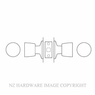 LOCKWOOD L531SC KNOB PASSAGE LATCH SATIN CHROME