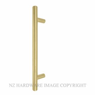 WINDSOR 8190 FF MSB PULL HANDLE SINGLE FRONT FIX MATT SATIN BRASS