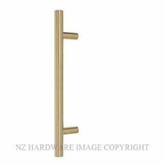 WINDSOR 8191 FF UB PULL HANDLE SINGLE FRONT FIX UNLACQUERED BRASS