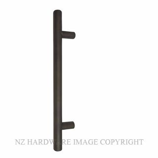 WINDSOR 8191 RF DRB PULL HANDLE SINGLE REAR FIX DARK ROMAN BRASS