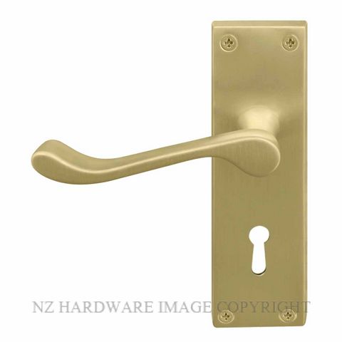 WINDSOR 7005-7006 MSB BELMONT HANDLES MATT SATIN BRASS