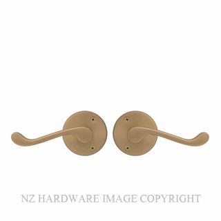 WINDSOR 3009-3022 MSB YORK LEVER ON ROSE MATT SATIN BRASS