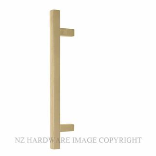 WINDSOR 8192 FF PB PULL HANDLE SINGLE FRONT FIX POLISHED BRASS