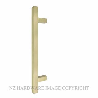 WINDSOR 8192 RF USB PULL HANDLE SINGLE REAR FIX UNLACQUERED SATIN BRASS