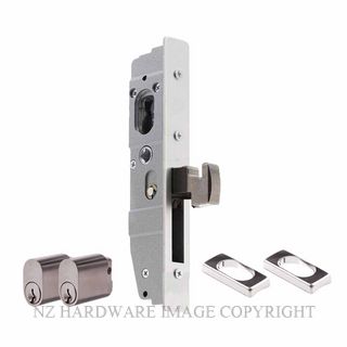 LOCKWOOD L3642RRSC 23MM BACKSET DOUBLE CYLINDER SATIN CHROME