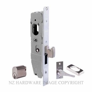 LOCKWOOD L5741RT2SC 30MM BACKSET CYLINDER & TEARDROP TURN SATIN CHROME