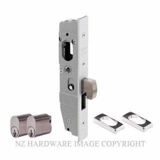LOCKWOOD L3640RRSC 23MM BACKSET DOUBLE CYLINDER SATIN CHROME