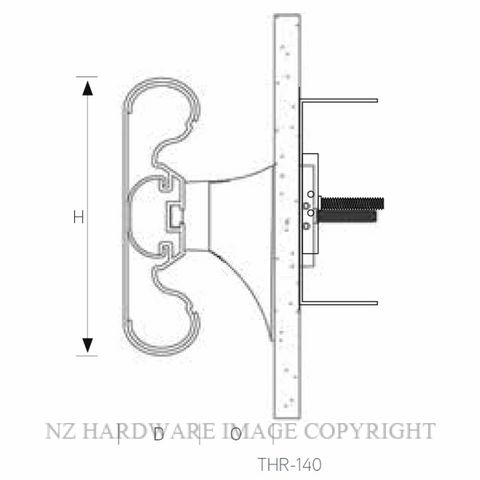 TEPROMARK THR-140 033 EGC HAND RAIL KIT 140MM3600MM EGGSHELL