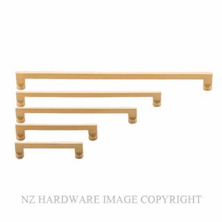 IVER 20886B-20926B CABINET PULL WITH BACKPLATE BRUSHED BRASS