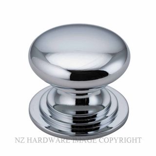 IVER 0566 CUPBOARD KNOB SARLAT CHROME PLATE P27XD32MM