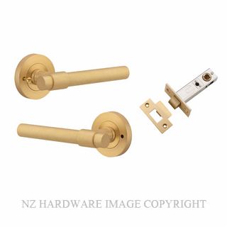 IVER 20626KIBPRIV60 HELSINKI INTERGRATED PRIVACY BRUSHED BRASS