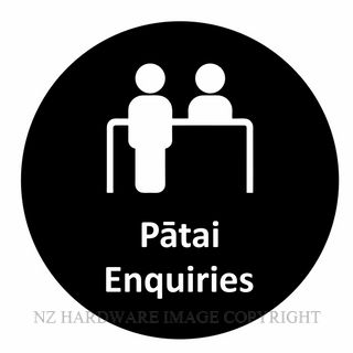 NZH BILINGUAL SIGN SNBLA52D ENQUIRIES - PATAI