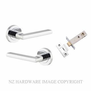 IVER 9214KPASS60 BALTIMORE PASSAGE LATCH KITSET ROUND ROSE CHROME PLATE