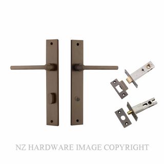 IVER 10702KPRIV60 BALTIMORE PRIVACY LATCH KITSET RECTANGULAR PLATE SIGNATURE BRASS